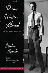 Book cover of Poems Written Abroad by Stephen Spender
