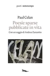 Book cover of Poesie sparse pubblicate in vita by Paul Celan
