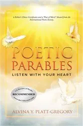 Book cover of Poetic Parables by Alvina  Y. Platt-Gregory
