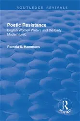 Book cover of Poetic Resistance by Pamela Hammons