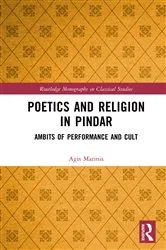 Book cover of Poetics and Religion in Pindar by Agis Marinis