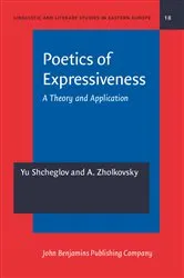 Book cover of Poetics of Expressiveness by Yu Shcheglov