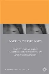 Book cover of Poetics of the Body by C. Cucinella