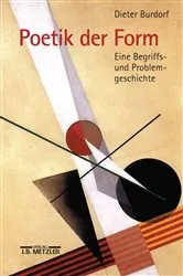 Book cover of Poetik der Form by Dieter Burdorf