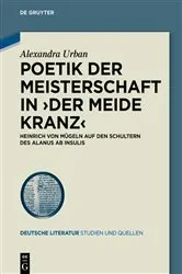 Book cover of Poetik der Meisterschaft in ›Der meide kranz‹ by Alexandra Urban