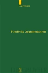 Book cover of Poetische Argumentation by Jan Stenger