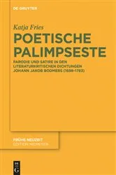 Book cover of Poetische Palimpseste by Katja Fries