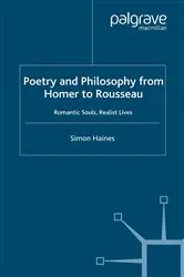 Book cover of Poetry and Philosophy from Homer to Rousseau by S. Haines
