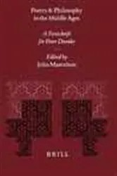Book cover of Poetry and philosophy in the Middle Ages by J. Marenbon