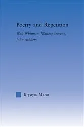 Book cover of Poetry and Repetition by Krystyna Mazur