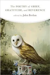 Book cover of Poetry of Grief, Gratitude, and Reverence by John Brehm