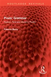 Book cover of Poets' Grammar by Francis Berry dec'd