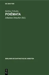 Book cover of Poiēmata by Iakōbos Tribolēs