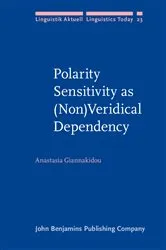Book cover of Polarity Sensitivity as (Non)Veridical Dependency by Unknown