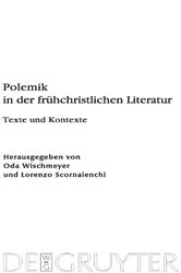 Book cover of Polemik in der frühchristlichen Literatur by Oda Wischmeyer