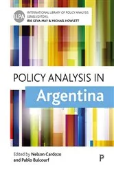 Book cover of Policy Analysis in Argentina by Nelson Cardozo