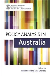 Book cover of Policy Analysis in Australia by Brian Head