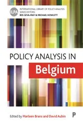 Book cover of Policy Analysis in Belgium by Marleen Brans