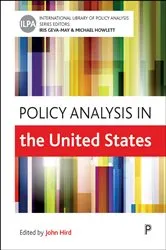 Book cover of Policy Analysis in the United States by Unknown