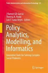 Book cover of Policy Analytics, Modelling, and Informatics by J Ramon Gil-Garcia