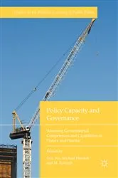 Book cover of Policy Capacity and Governance by Xun Wu