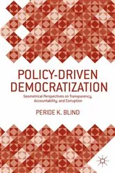 Book cover of Policy-Driven Democratization by Peride K. Blind