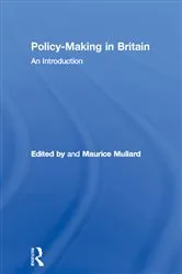 Book cover of Policy-Making in Britain by Maurice Mullard