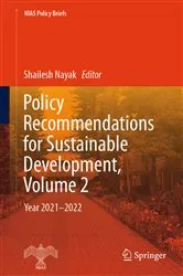 Book cover of Policy Recommendations for Sustainable Development, Volume 2 by Shailesh Nayak