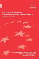 Book cover of Policy Transfer in European Union Governance by Simon Bulmer