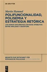 Book cover of Polifuncionalidad, polisemia y estrategia retórica by Unknown