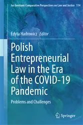 Book cover of Polish Entrepreneurial Law in the Era of the COVID-19 Pandemic by Edyta Hadrowicz