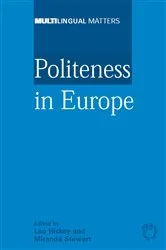 Book cover of Politeness in Europe by Unknown