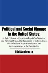 Book cover of Political and Social Change in the United States by Applegate Edd