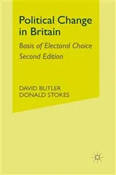 Book cover of Political Change in Britain by David Butler