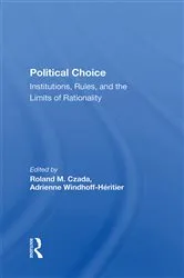Book cover of Political Choice by Roland M Czada
