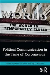 Book cover of Political Communication in the Time of Coronavirus by Unknown
