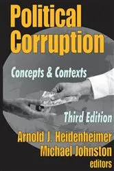 Book cover of Political Corruption (3rd ed.) by Arnold J. Heidenheimer