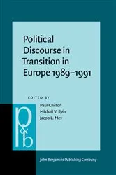 Book cover of Political Discourse in Transition in Europe 1989–1991 by Unknown