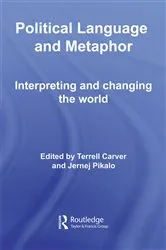 Book cover of Political Language and Metaphor by Terrell Carver