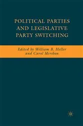 Book cover of Political Parties and Legislative Party Switching by W. Heller