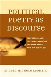 Book cover of Political Poetry as Discourse by Angela Michele Leonard