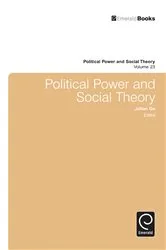 Book cover of Political Power and Social Theory by Julian Go