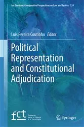 Book cover of Political Representation and Constitutional Adjudication by Luís Pereira Coutinho