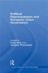 Book cover of Political Representation and European Union Governance by Peter Mair