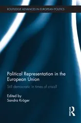 Book cover of Political Representation in the European Union by Sandra Kröger