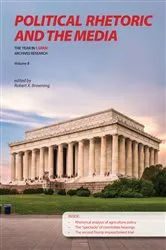 Book cover of Political Rhetoric and the Media by Robert X. Browning
