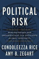 Book cover of Political Risk by Condoleezza Rice