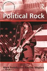 Book cover of Political Rock by Kristine Weglarz