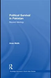 Book cover of Political Survival in Pakistan by Anas Malik