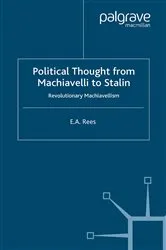 Book cover of Political Thought From Machiavelli to Stalin by E. A. Rees